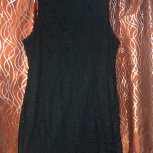 Black short dress